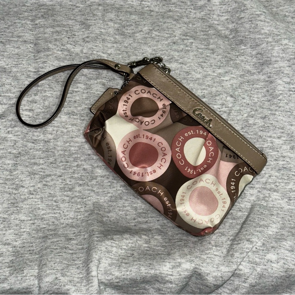 Coach wristlet